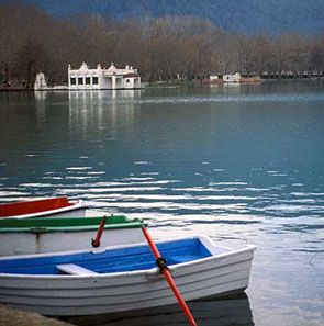 Photo des étangs de Banyoles